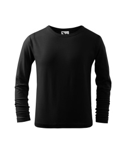 Bluza pentru copii cu maneca lunga de culoare negru