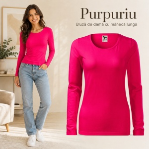 Bluză de Femei cu Mâneci Lungi | 15 culori disponibile -139 - Img 19