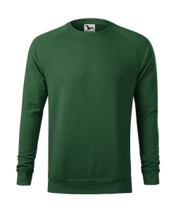 Bluza simpla cu maneca lunga barbati de culoare verde inchis