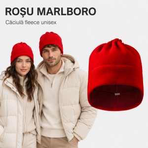 Căciulă Polar Fleece Unisex 2 în 1 – Căciulă sau Fular Malfini Practic 519 - Img 17