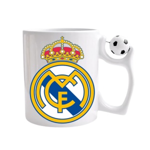 Cana antistres personalizată cu Real Madrid