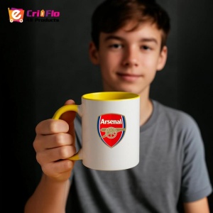 Cana Arsenal FC Anglia , cu logoul stema echipei, Cadoul Perfect - Img 33