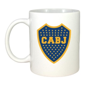 Cana Boca Juniors Argentina , cu logoul stema echipei, Cadoul Perfect - Img 2