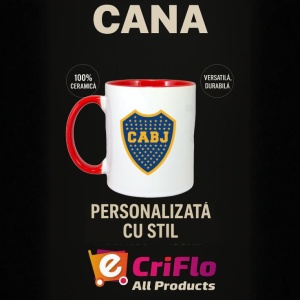 Cana Boca Juniors Argentina , cu logoul stema echipei, Cadoul Perfect - Img 45