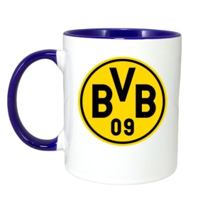 Cana Borussia Dortmund Germania , cu logoul stema echipei, Cadoul Perfect - Img 4