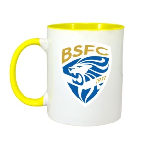 Cana Brescia calcio Italia , cu logoul stema echipei, Cadoul Perfect - Img 5