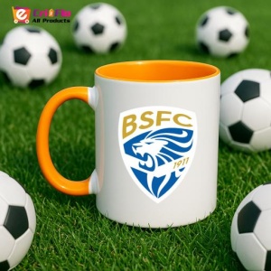 Cana Brescia calcio Italia , cu logoul stema echipei, Cadoul Perfect - Img 43