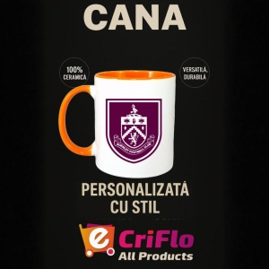 Cana Burnley Anglia , cu logoul stema echipei, Cadoul Perfect - Img 40