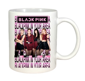 Cana cadou personalizata cu Formatia BlackPink In Your Area Kpop - Img 1