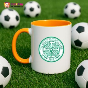 Cana Celtic FC Scotia , cu logoul stema echipei, Cadoul Perfect - Img 43
