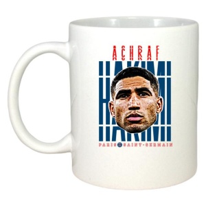Cana cu fotbalistul Achraf Hakimi-Paris Saint-Germain PSG - Img 3