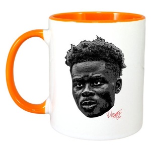 Cana cu fotbalistul Bukayo Saka-Arsenal FC - Img 8