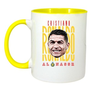 Cana cu fotbalistul Cristiano Ronaldo-Al-Nassr - Img 4