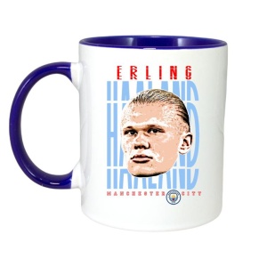 Cana cu fotbalistul Erling Braut Haaland-Manchester City