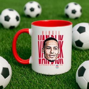 Cana cu fotbalistul Virgil van Dijk-Liverpool FC - Img 10