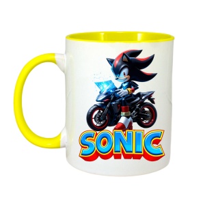 Cana cu Sonic Shadow pe motocicleta - Viteza Intunecata - Img 5