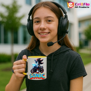 Cana cu Sonic Shadow pe motocicleta - Viteza Intunecata - Img 13