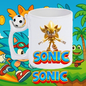 Cana cu Sonic Super Sonic - Forta de Aur - Img 9