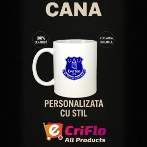 Cana Everton FC Anglia , cu logoul stema echipei, Cadoul Perfect - Img 15