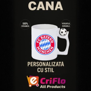 Cana FC Bayern München Germania , cu logoul stema echipei, Cadoul Perfect - Img 13