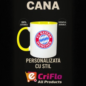 Cana FC Bayern München Germania , cu logoul stema echipei, Cadoul Perfect - Img 30