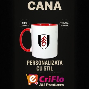 Cana Fulham FC Anglia , cu logoul stema echipei, Cadoul Perfect - Img 45