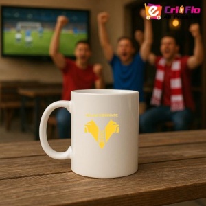 Cana Hellas Verona Italia , cu logoul stema echipei, Cadoul Perfect - Img 18