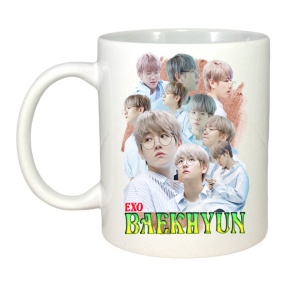 Cana K-POP cu formatia trupa KPOP BAEKHYUN EXO 1 589 - Img 2