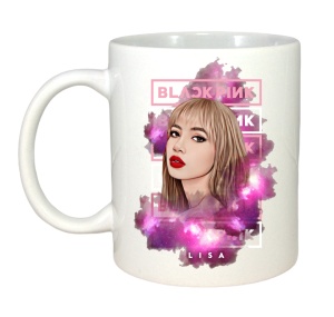 Cana K-POP cu formatia trupa KPOP BLACK PINK LISA 11 599 - Img 2