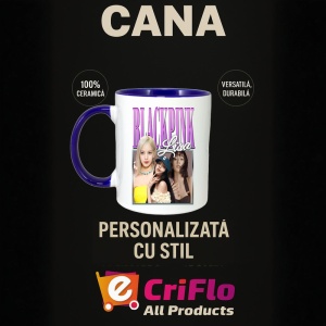 Cana K-POP cu formatia trupa KPOP BLACK PINK LISA 600 - Img 28