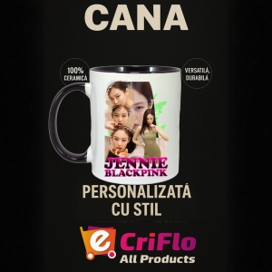 Cana K-POP cu formatia trupa KPOP BLACKPINK JENNIE 616 - Img 38
