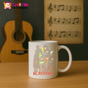 Cana K-POP cu formatia trupa KPOP BLACKPINK LISA 4 617 - Img 15