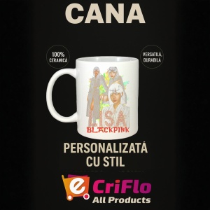 Cana K-POP cu formatia trupa KPOP BLACKPINK LISA 4 617 - Img 18