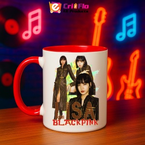 Cana K-POP cu formatia trupa KPOP BLACKPINK LISA 5 618 - Img 46
