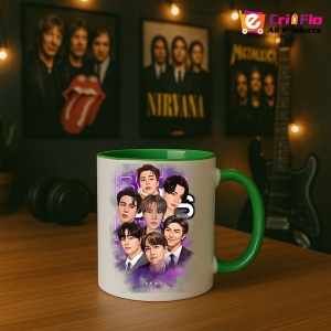 Cana K-POP cu formatia trupa KPOP BTS ARMY 632 - Img 20