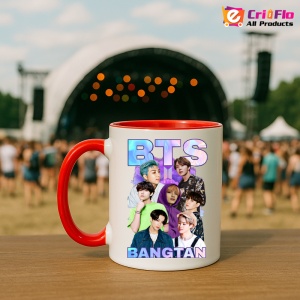 Cana K-POP cu formatia trupa KPOP BTS BANGTAN 633 - Img 45
