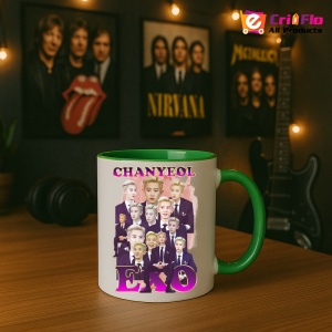 Cana K-POP cu formatia trupa KPOP CHANYEOL - EXO 1 648 - Img 20