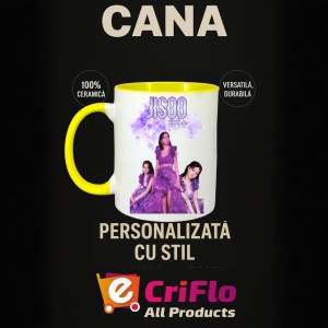 Cana K-POP cu formatia trupa KPOP JISSO PURPLE 684 - Img 33