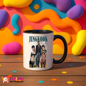 Cana K-POP cu formatia trupa KPOP JUNGKOOK GOLDEN 693 - Img 37