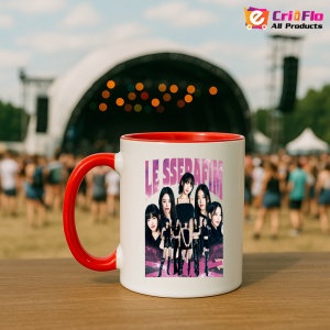 Cana K-POP cu formatia trupa KPOP LE SSERAFIM 699 - Img 45