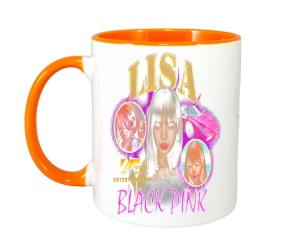 Cana K-POP cu formatia trupa KPOP LISA BLACK PINK 709 - Img 7