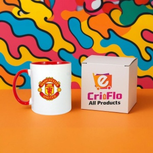 Cana Manchester United FC Anglia , cu logoul stema echipei, Cadoul Perfect - Img 44