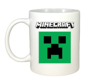 Cana Minecraft Ceeper cu Logo - Img 3