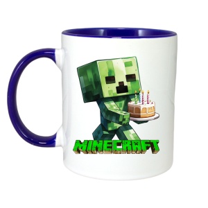 Cana Minecraft Creeper Cu Tort - Img 4