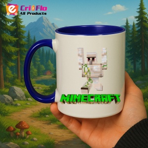 Cana Minecraft Golem Alb - Img 12