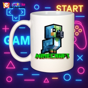 Cana Minecraft Papagal Pixelat - Img 10