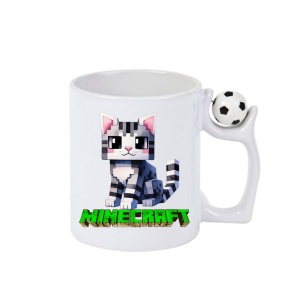 Cana Minecraft Pisica Gri - Img 2