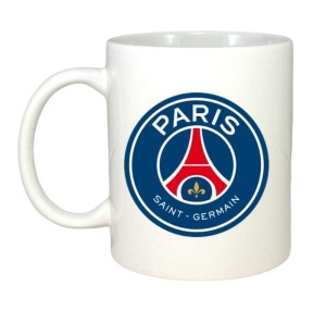 Cana Paris Saint Germain Franta , cu logoul stema echipei, Cadoul Perfect - Img 2