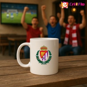 Cana Real Valladolid Spania , cu logoul stema echipei, Cadoul Perfect - Img 18