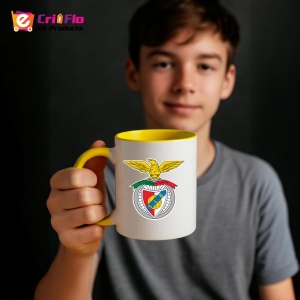 Cana SL Benfica Portugalia , cu logoul stema echipei, Cadoul Perfect - Img 33